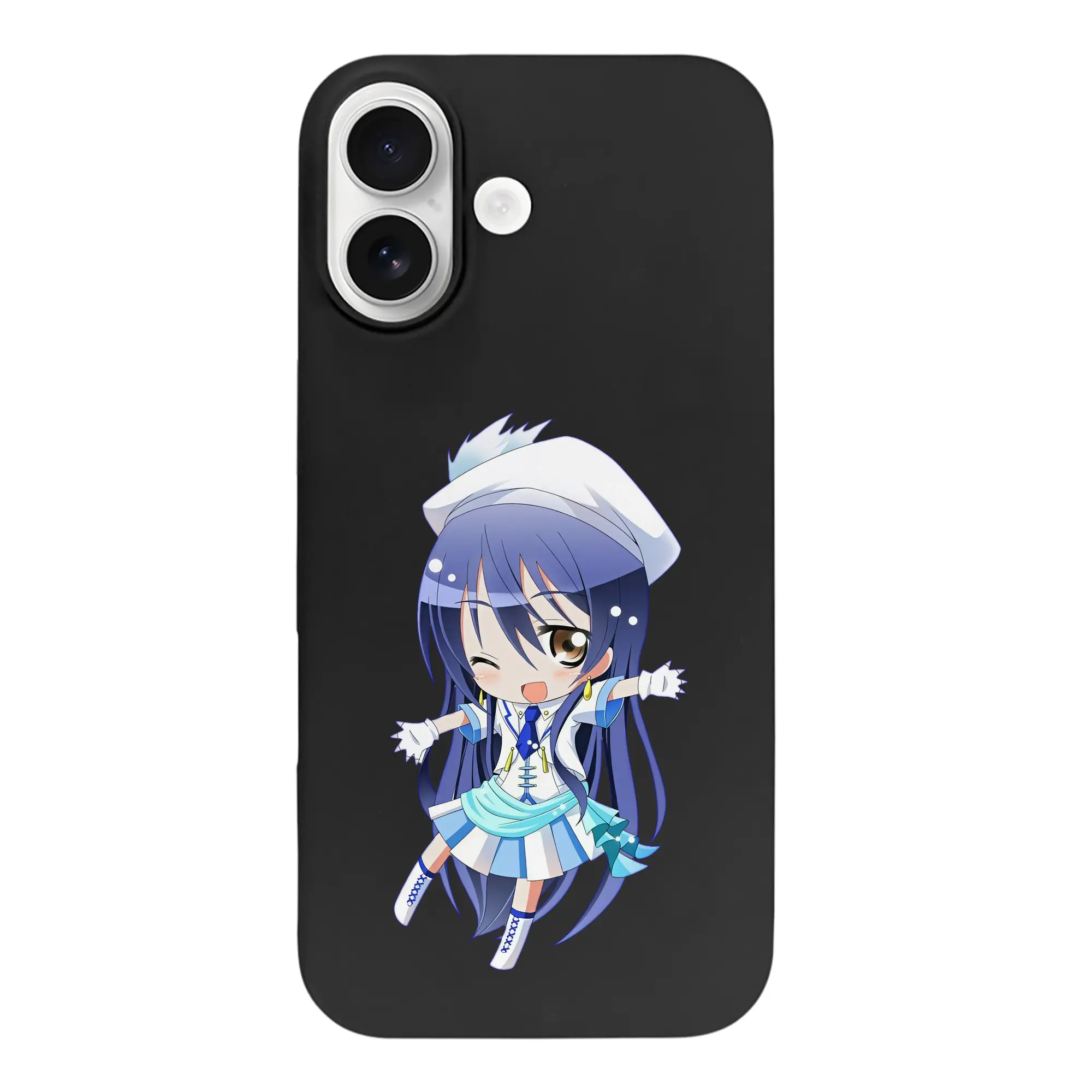 Love Live! グッズ,園田海未 - iPhone 17 シリーズ シリコンケース 薄型 耐衝撃 指紋防止 ソフトタッチカバー 精密フィット 傷防止 保護ケース iPhone 17/17 Air/17 Pro/17 Pro Max 対応